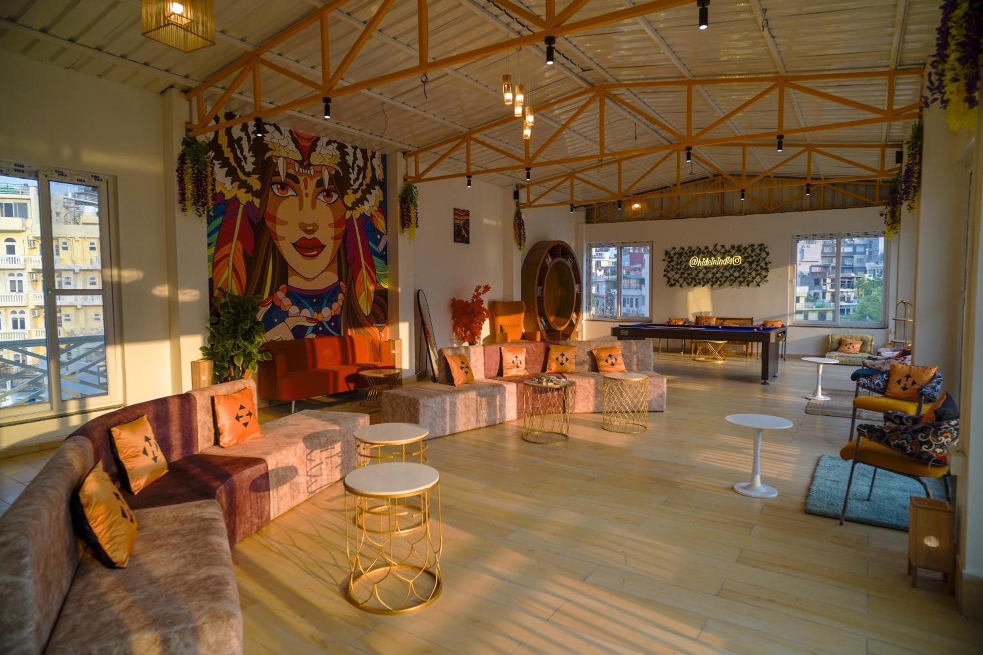 Hide-In Rishikesh, Laxman Jhula Hostel Екстериор снимка