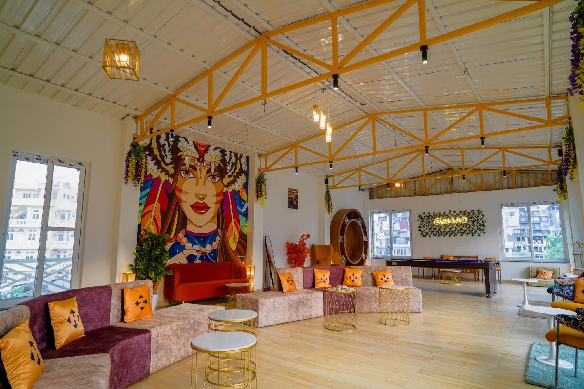 Hide-In Rishikesh, Laxman Jhula Hostel Екстериор снимка